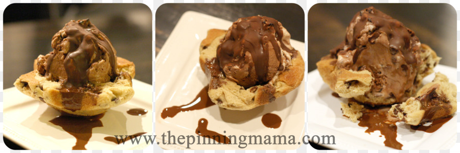 Crème Glacée，Biscuit Aux Brisures De Chocolat PNG